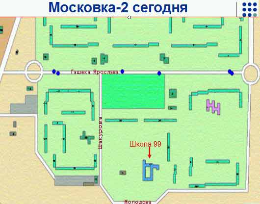 Карта современной Московки-2